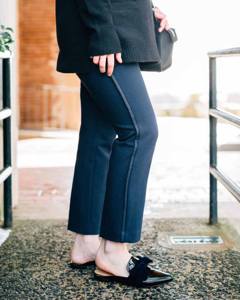 Emily Lucille - Styling a Black and Blue Outfit